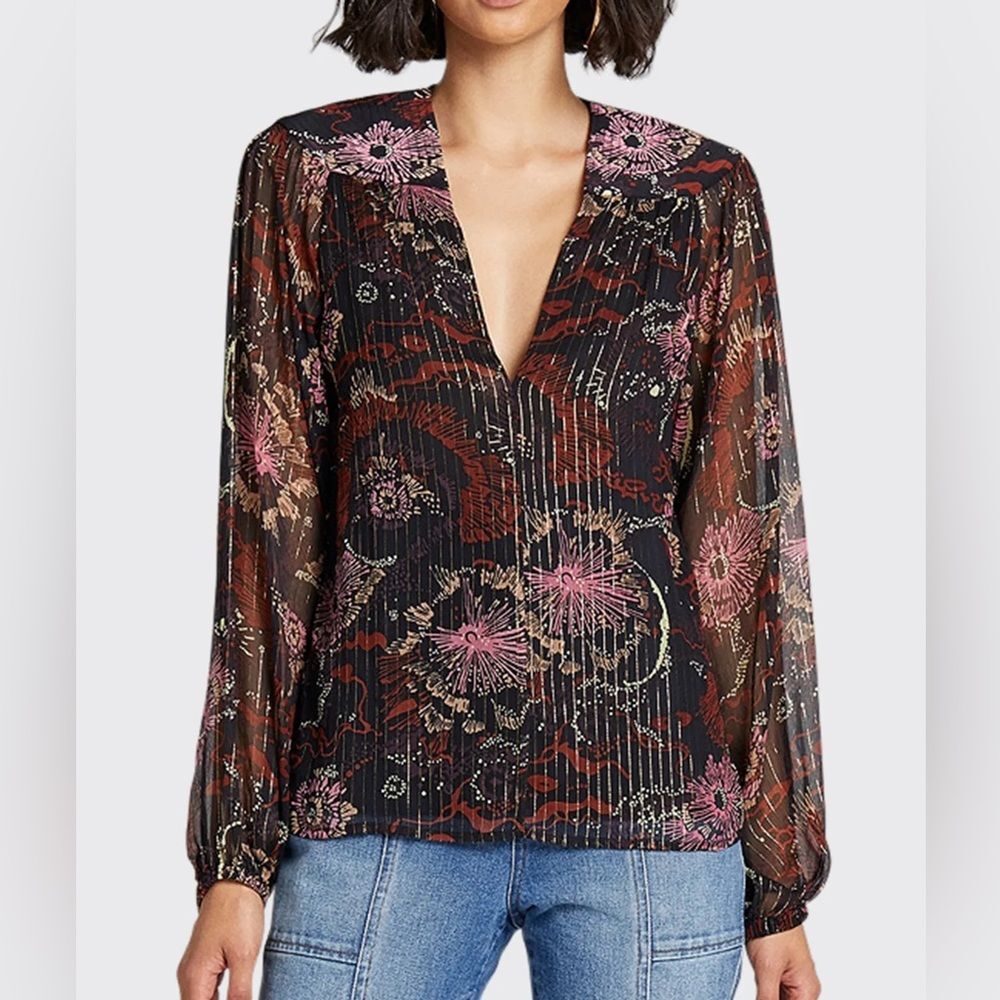 A.L.C Mac Top In Black Size 10